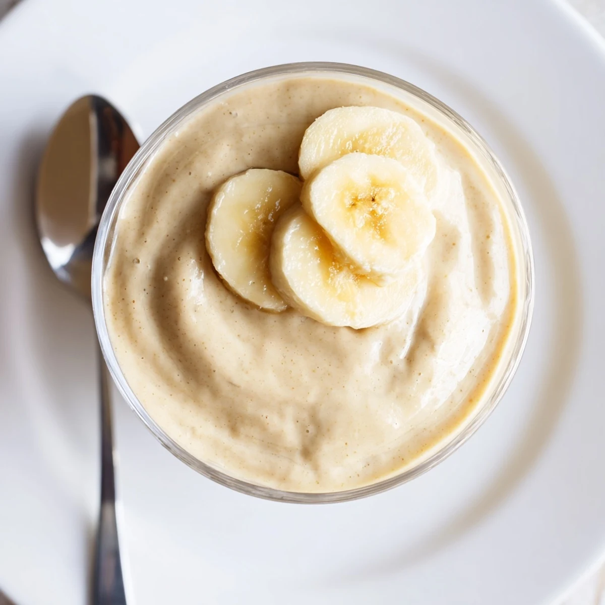 Enjoy a cool, homemade Peanut Butter Banana Smoothie; a healthy and delicious, smooth morning treat.