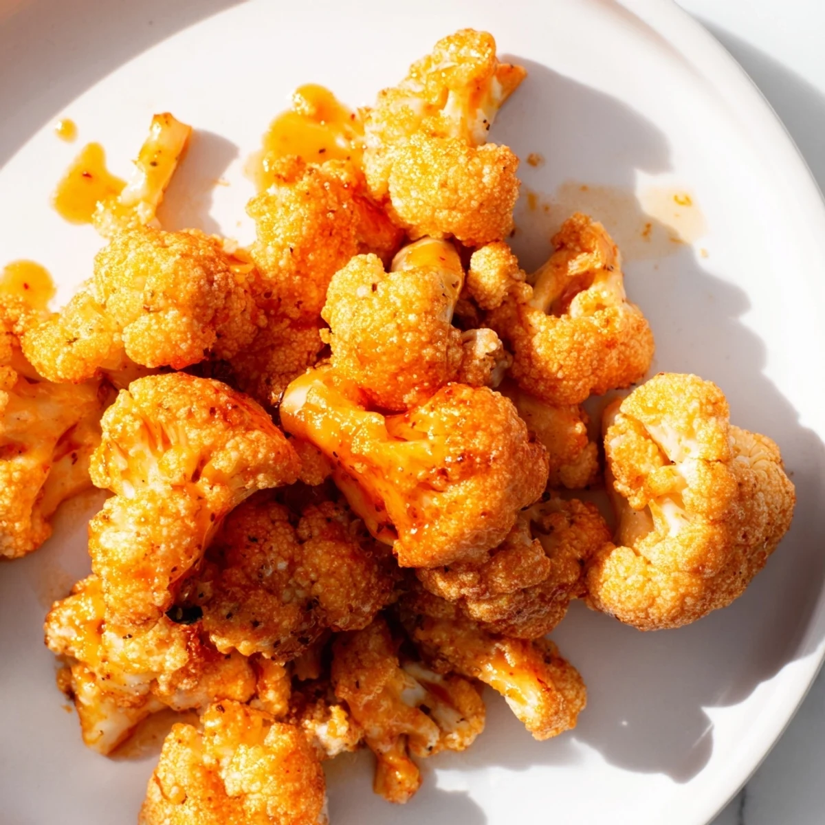 Buffalo Cauliflower Bites