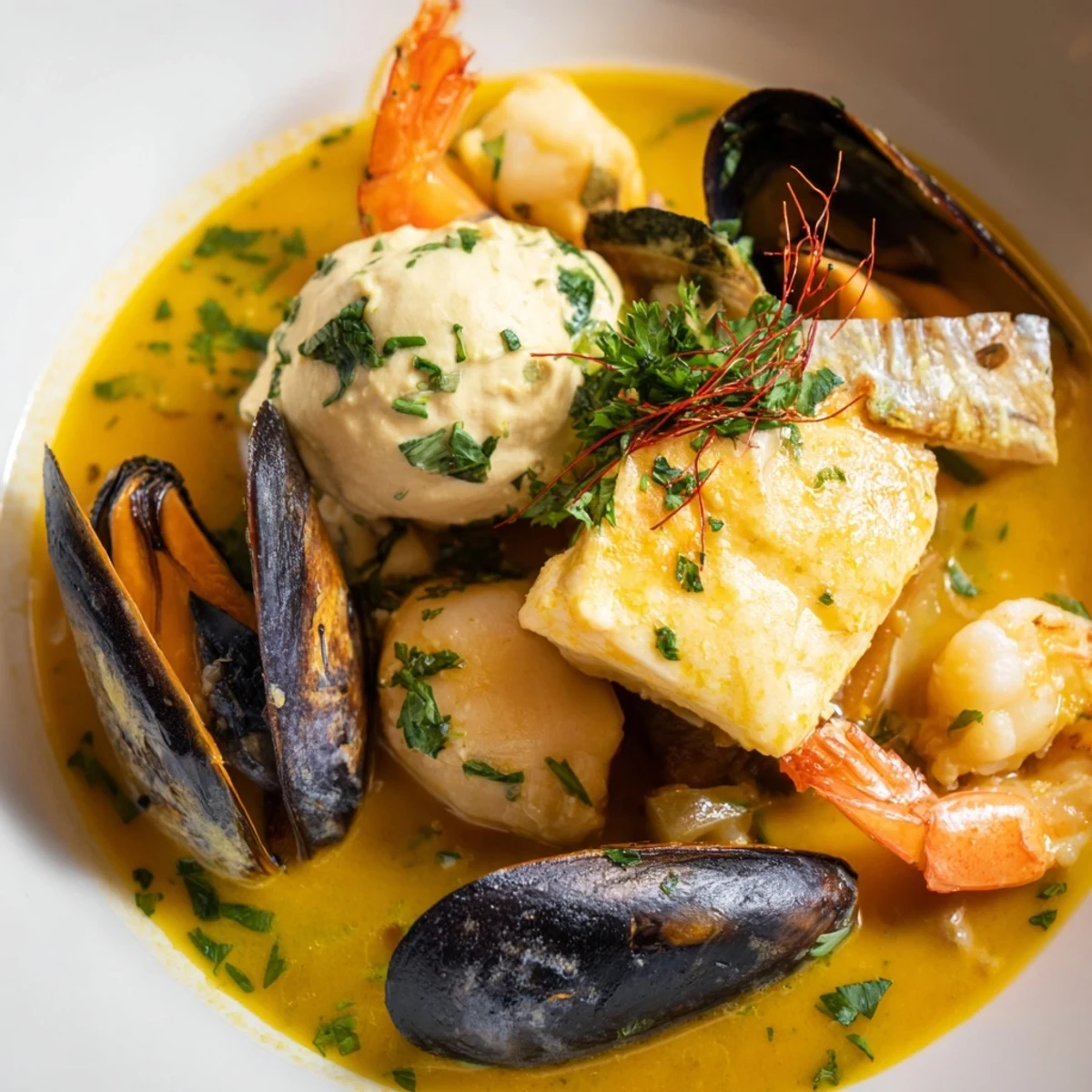 Bouillabaisse Provençal Fish Stew