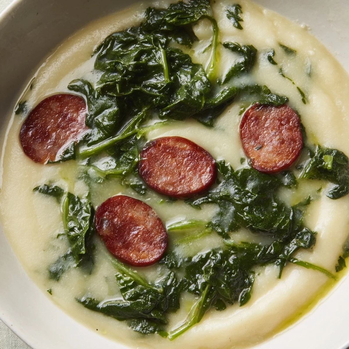 Portuguese Caldo Verde Soup