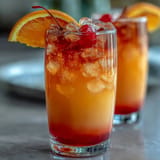 Ombre Sunrise Mocktail Grenadine