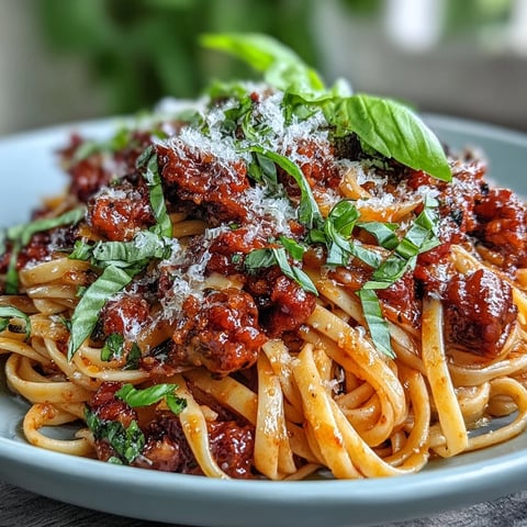 Sizzling Italian Drunken Noodles with spicy sausage, sweet cherry tomatoes, and fresh basil in a bold Chianti sauce.