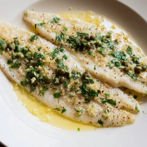 Simple Lemon-Herb Tilapia Capers