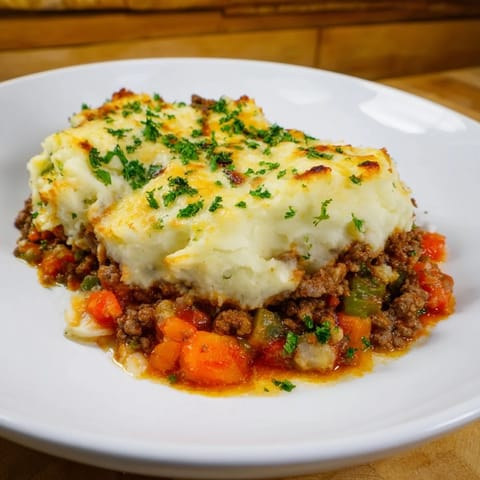 Warm Rustic Shepherds Pie