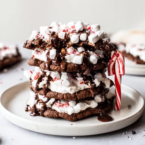 Hot Cocoa Mug Cookie Stack