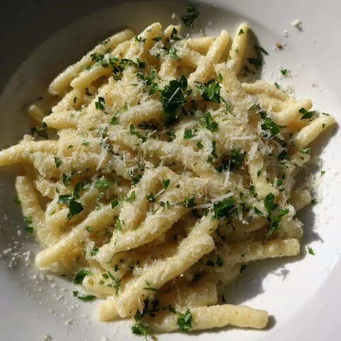 15-Minute Garlic Parmesan Pasta