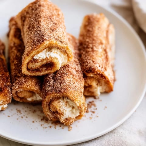 French Toast Roll-Ups Snack