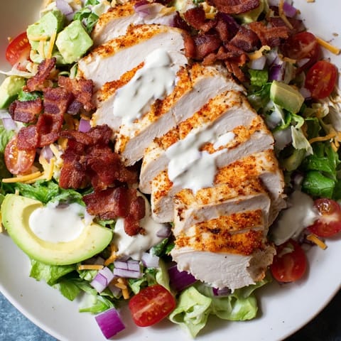 Crispy Bacon Chicken Salad
