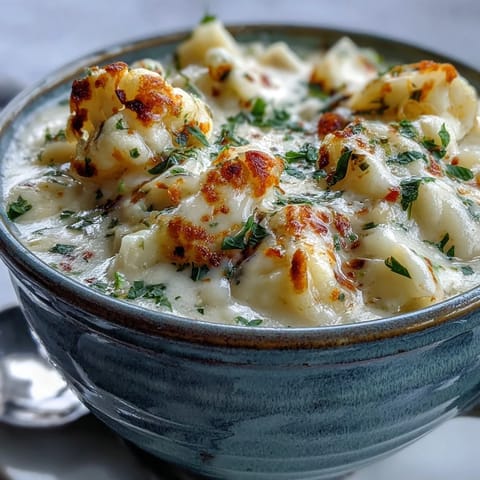 Vegetarian Cauliflower Chowder