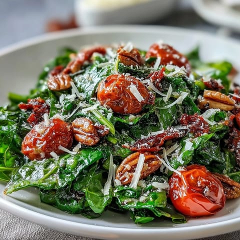 Bright dandelion greens salad with cherry tomatoes, shaved Parmesan, and lemon vinaigrette for a refreshing, zesty dish.