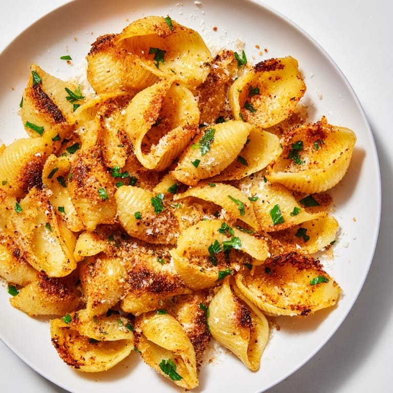 Air Fryer Pasta Gnocchi: crunchy, Italian-inspired pasta shells, air fried to perfection with dipping sauce.