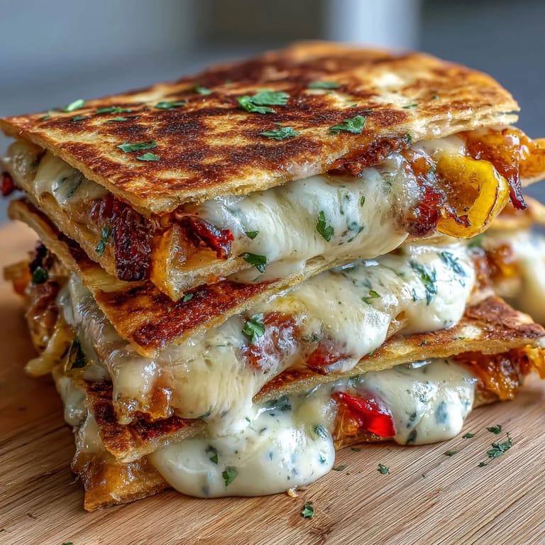 Crispy, cheesy mini quesadilla triangles cut into bite-sized pieces, paired with zesty homemade salsa for a vibrant snack or meal.